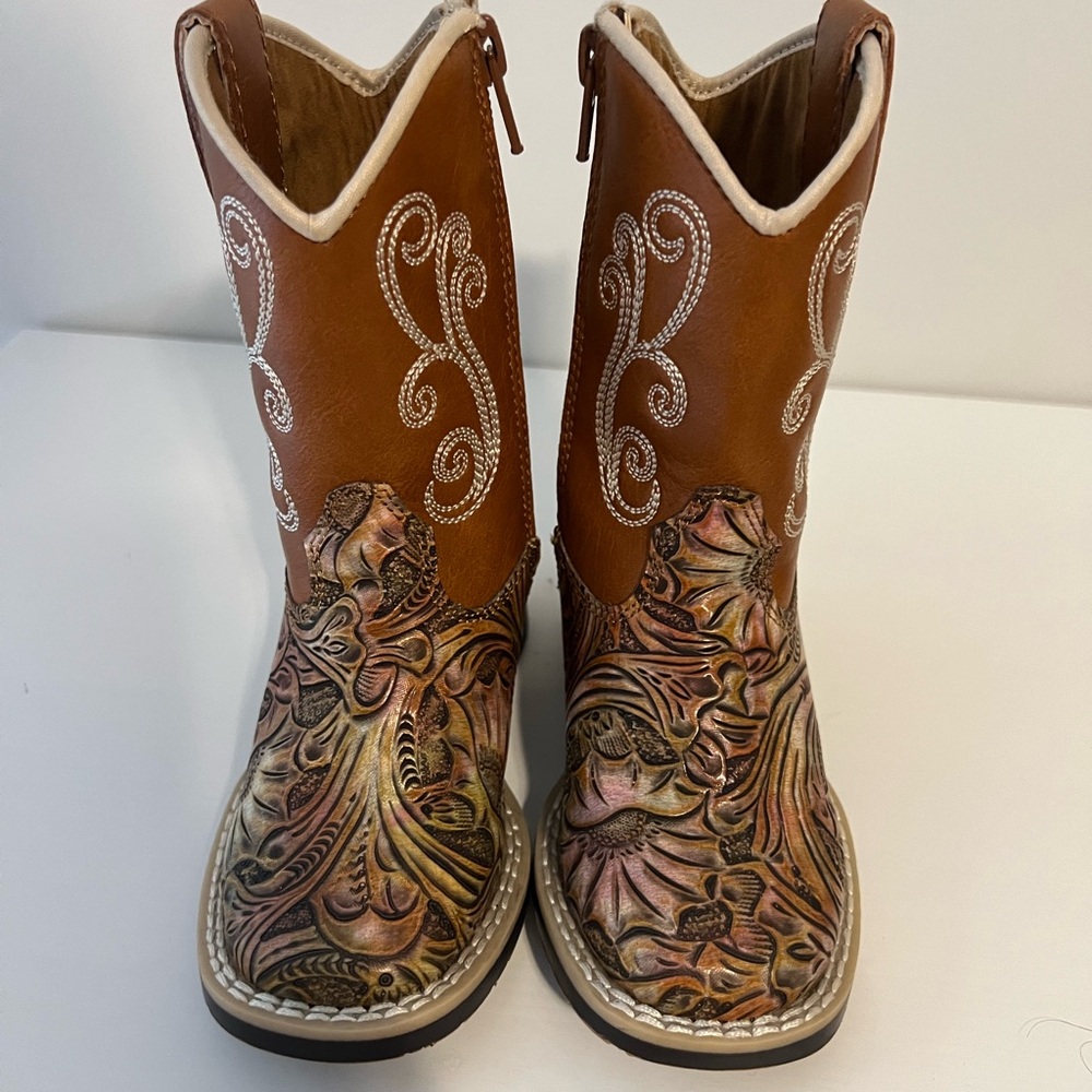 Toddler girl western boots